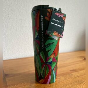 Farm Rio + Starbucks Tropical Travel Mug